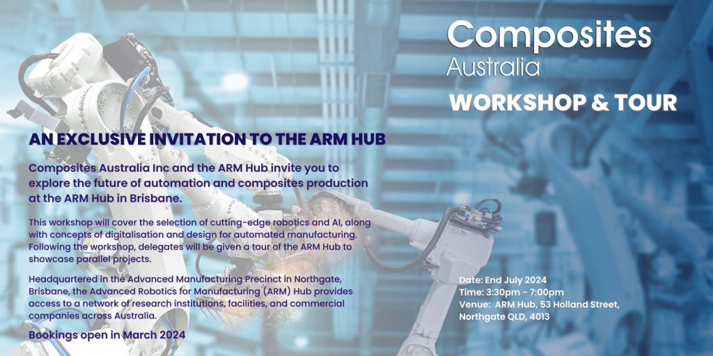 ARM HUB & Composites Australia workshop & tour